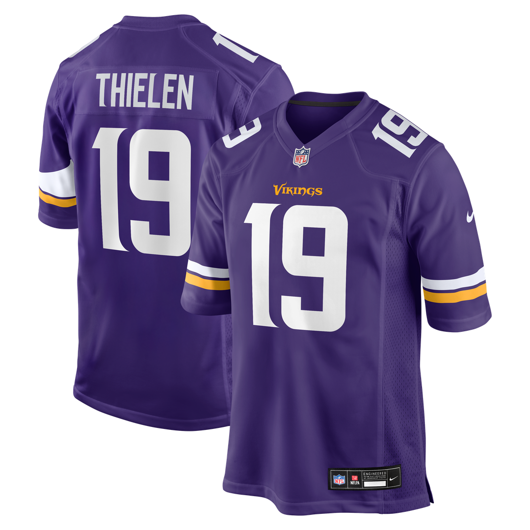 Adam Thielen Minnesota Vikings Nike Purple Game Jersey