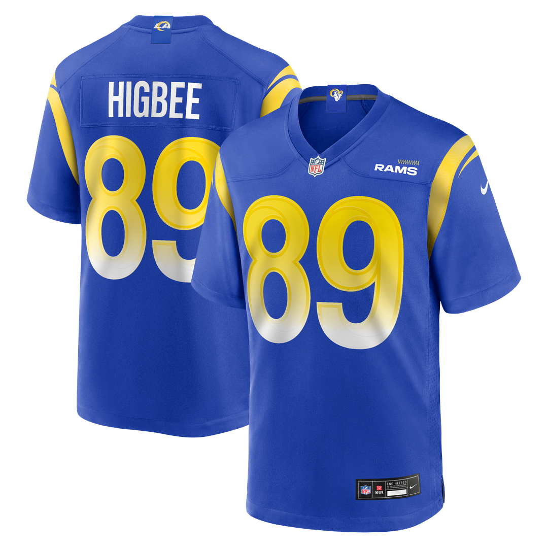 Tyler Higbee Los Angeles Rams Nike Royal Game Player Jersey