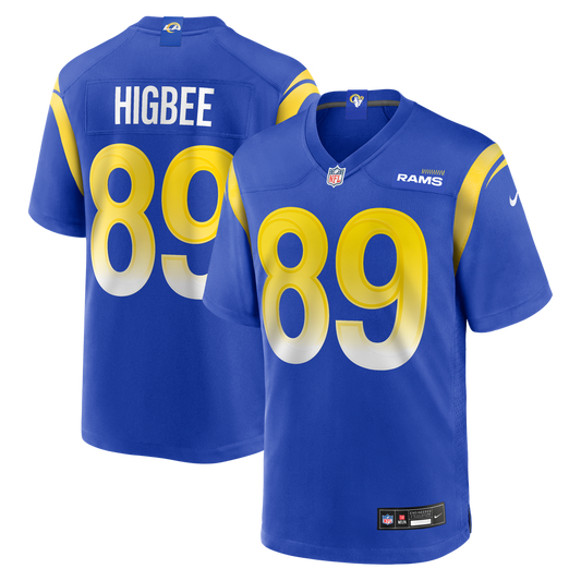 Tyler Higbee Los Angeles Rams Nike Royal Game Player Jersey