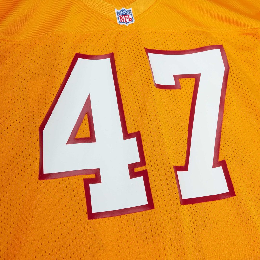 John Lynch Tampa Bay Buccaneers 1993 Mitchell & Ness Orange Authentic Throwback Retired Player Jersey