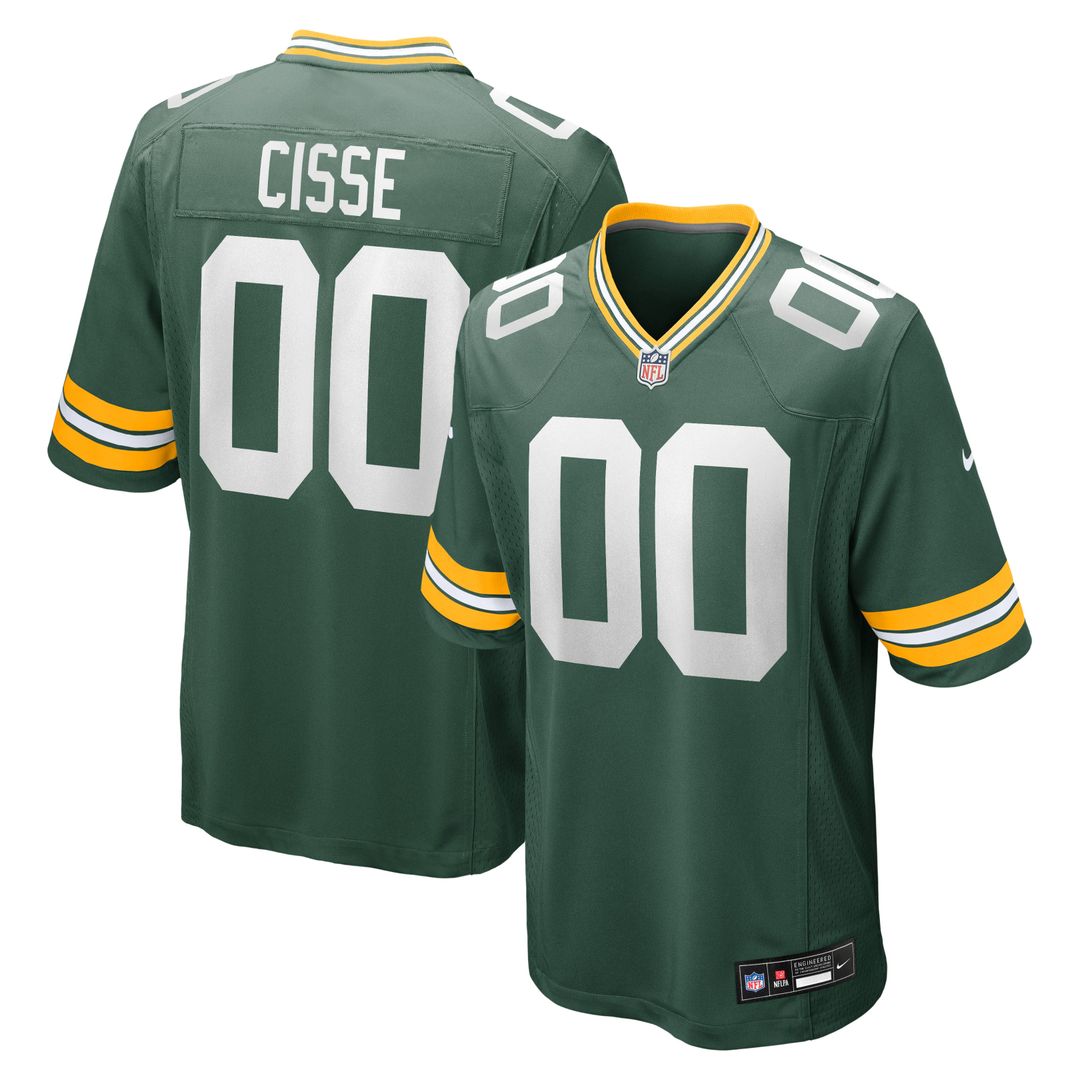 Brandon Cisse Green Bay Packers Nike Green Game Jersey