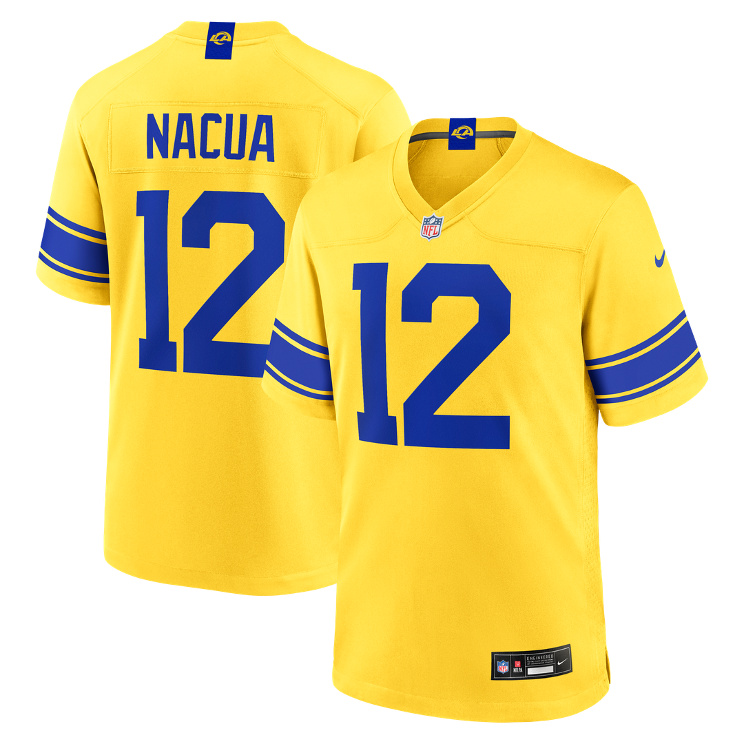 Puka Nacua Los Angeles Rams Nike Royal Team Game Player Jersey