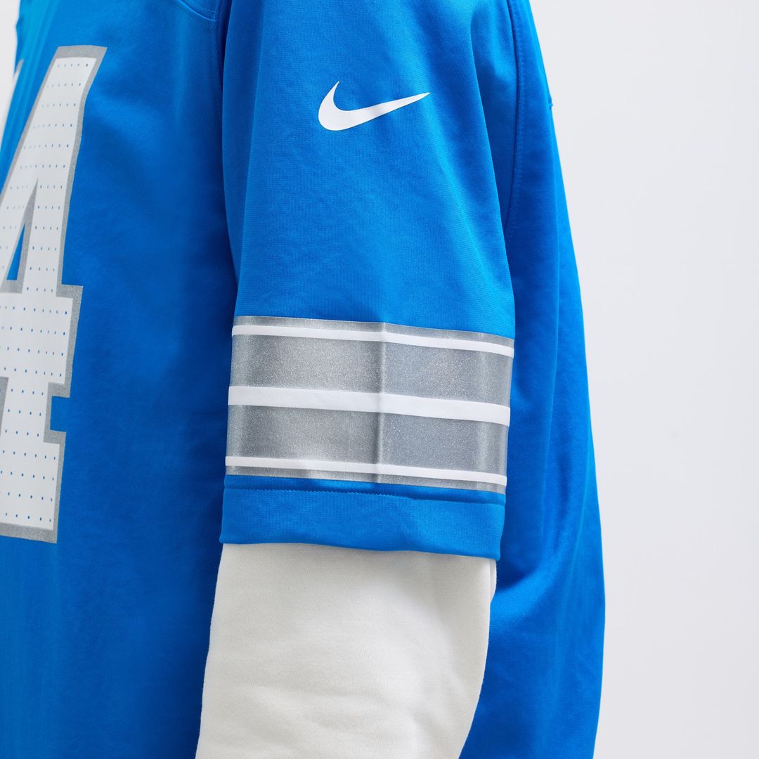 Amon-Ra St. Brown Detroit Lions Nike Black 2nd Alternate Game Jersey