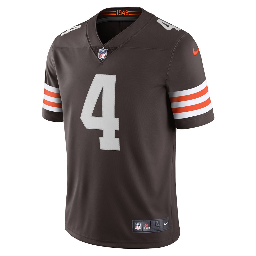 Deshaun Watson Cleveland Browns Nike Brown Vapor Limited Jersey
