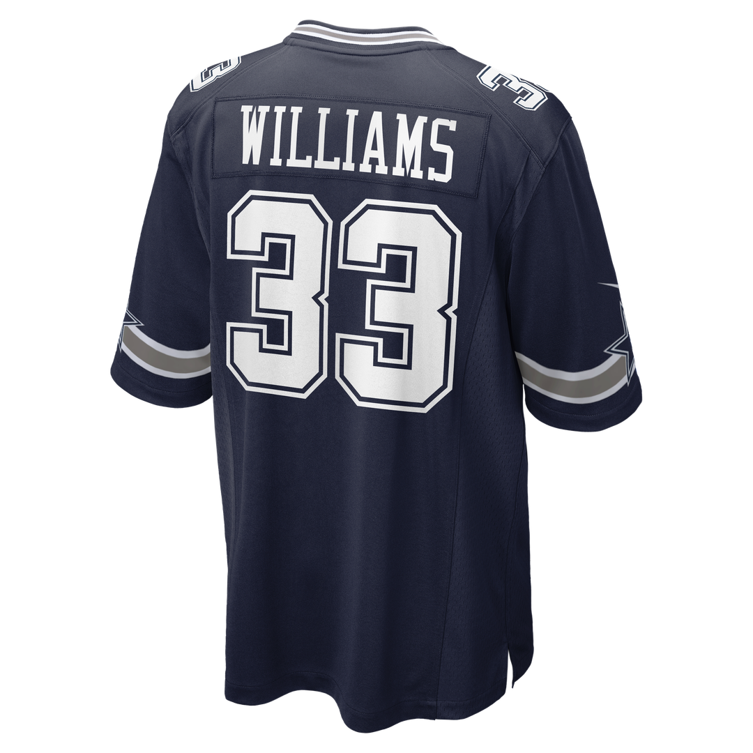 Javonte Williams Dallas Cowboys Nike White Alternate Game Jersey