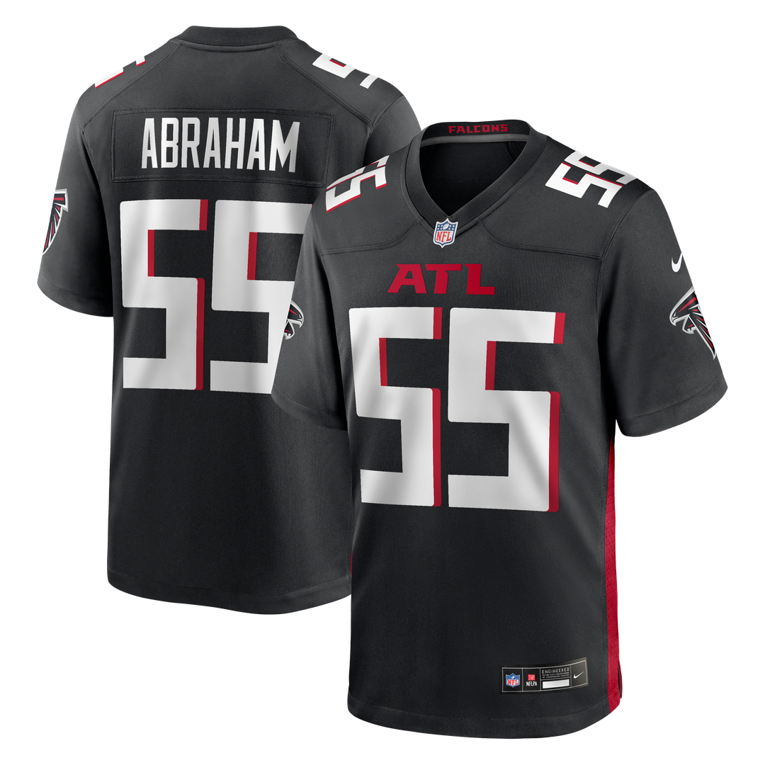 John Abraham Atlanta Falcons Nike Black Game Retired Player Jersey