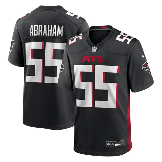 John Abraham Atlanta Falcons Nike Black Game Retired Player Jersey