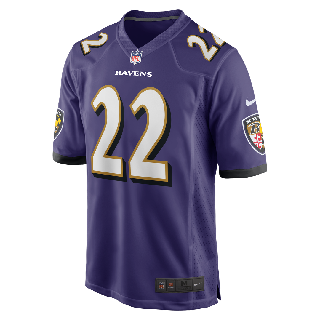 Derrick Henry Baltimore Ravens Nike Purple Game Player Jersey