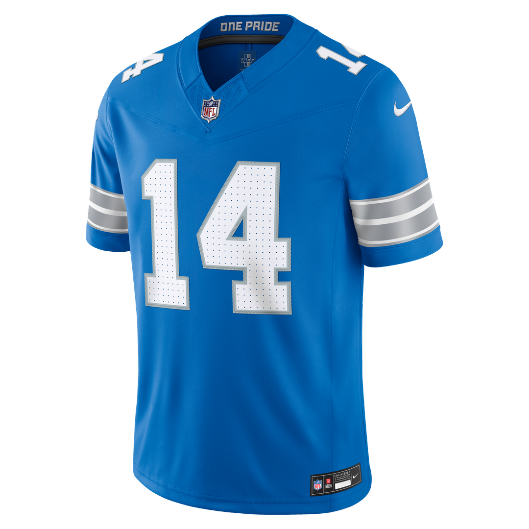 Amon-Ra St. Brown Detroit Lions Nike Black Alternate Vapor F.U.S.E. Stitched Limited Jersey