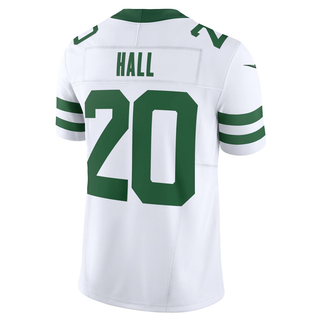 Breece Hall New York Jets Nike Legacy White Vapor F.U.S.E. Limited Jersey
