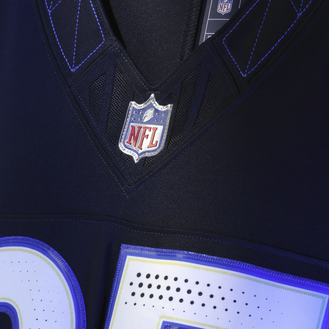 Puka Nacua Los Angeles Rams Nike Dark Blue Rivalries Collection Stitched Limited Jersey