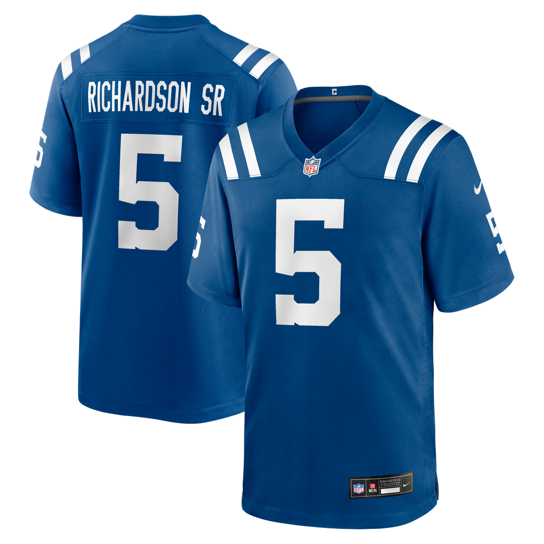 Anthony Richardson Sr. Indianapolis Colts Nike Royal Team Game Jersey