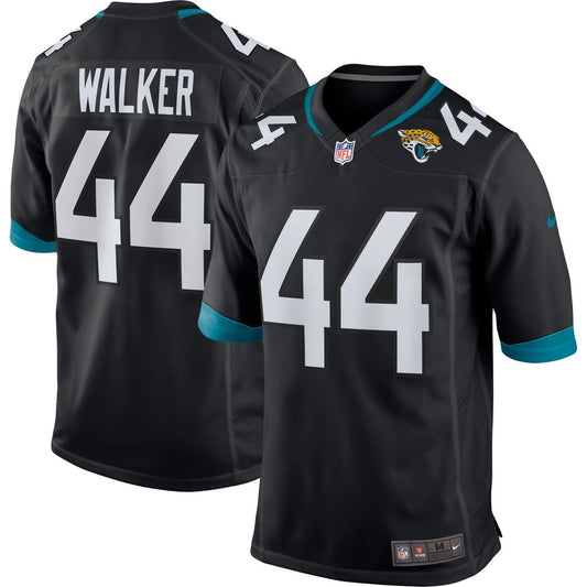 Travon Walker Jacksonville Jaguars Nike Black Player Game Jersey
