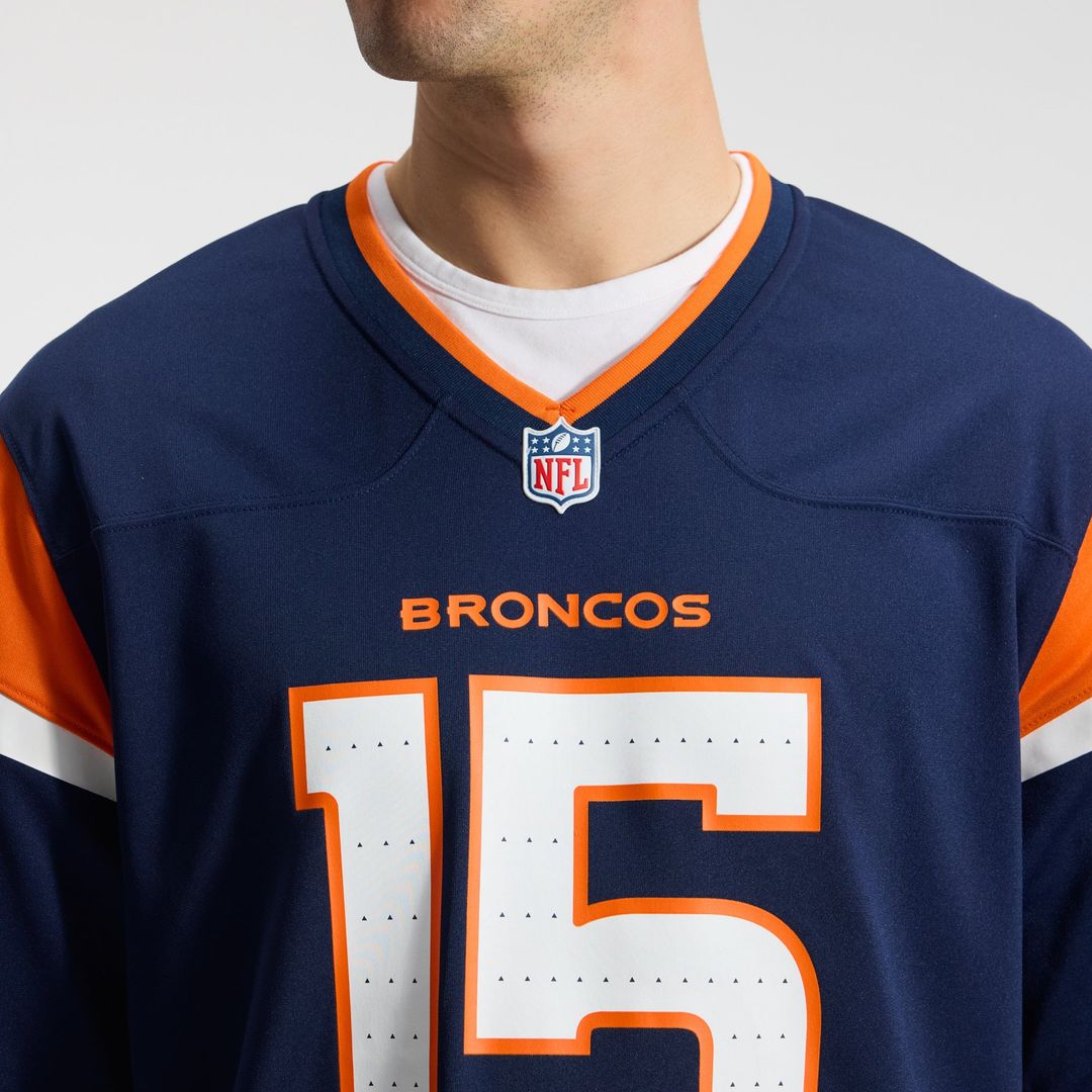 Nik Bonitto Denver Broncos Nike Orange Team Game Jersey