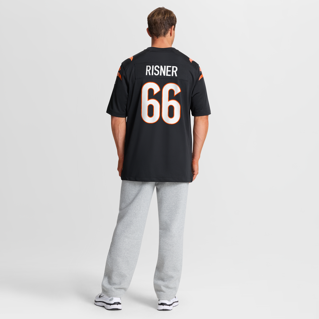 Dalton Risner Cincinnati Bengals Nike Black Team Game Jersey