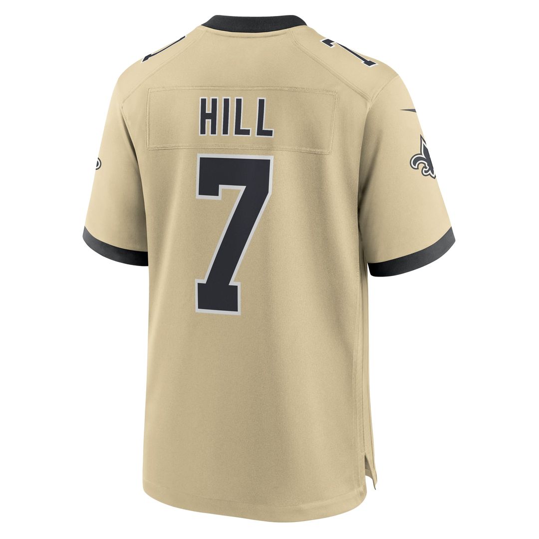 Taysom Hill New Orleans Saints Nike Gold Gameday Golds Alternate Game Player Jersey