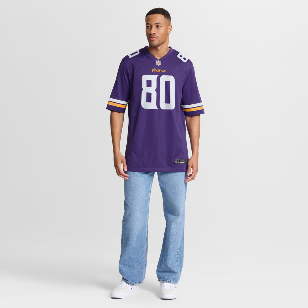 Cris Carter Minnesota Vikings Nike Purple Game Retired Player Jersey