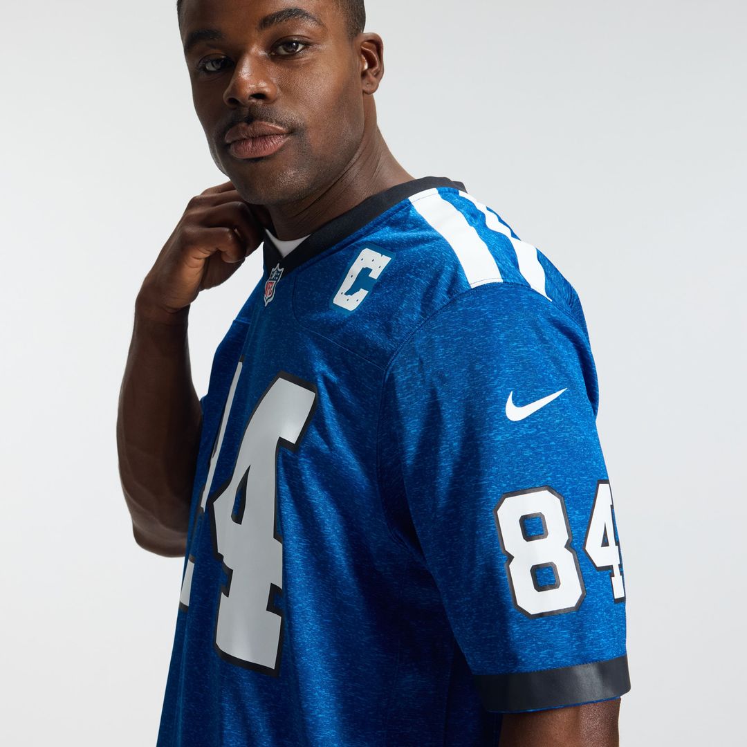 Tyler Warren Indianapolis Colts Nike Heather Royal Alternate 2 Indiana Nights Game Jersey