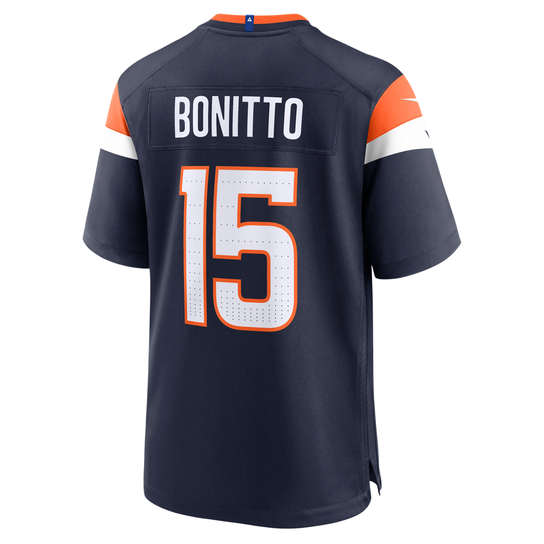 Nik Bonitto Denver Broncos Nike Orange Team Game Jersey