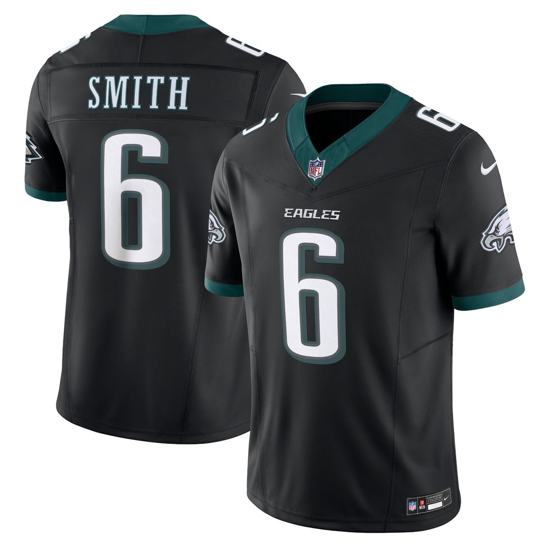 DeVonta Smith Philadelphia Eagles Nike Black Alternate Vapor F.U.S.E. Limited Jersey