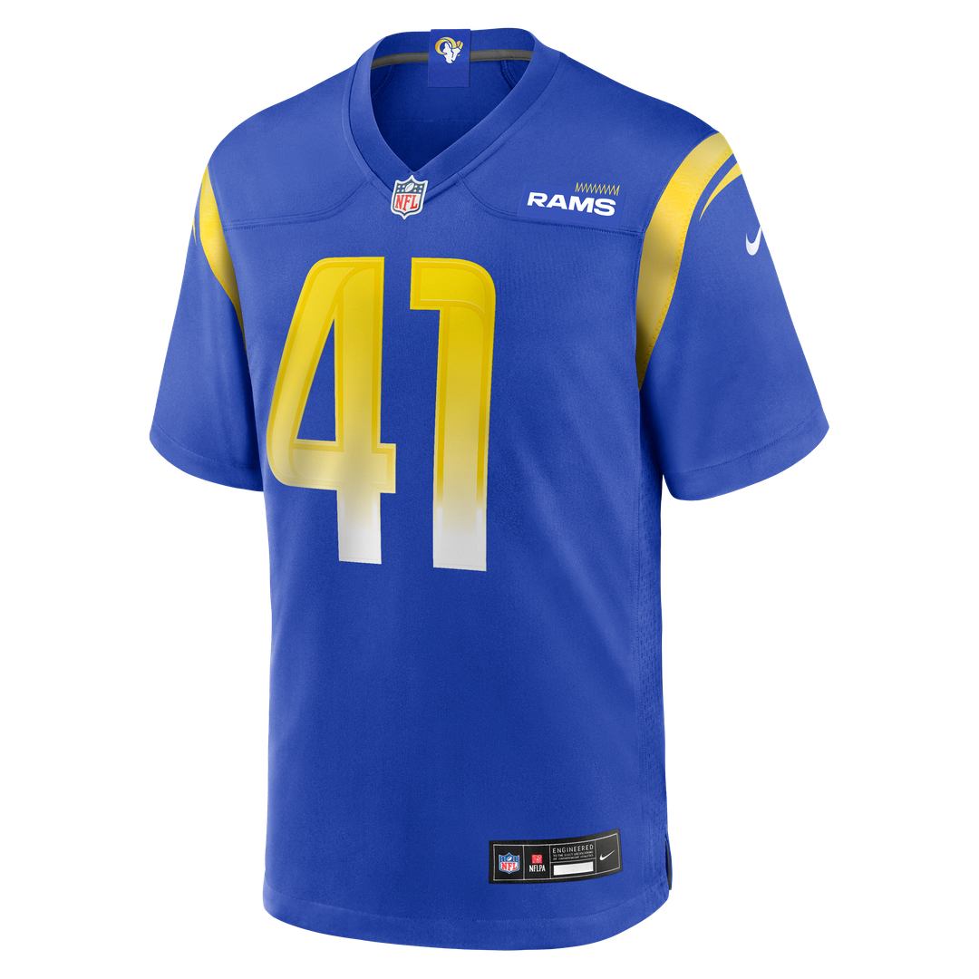 Cameron McCutcheon Los Angeles Rams Nike Royal Game Jersey