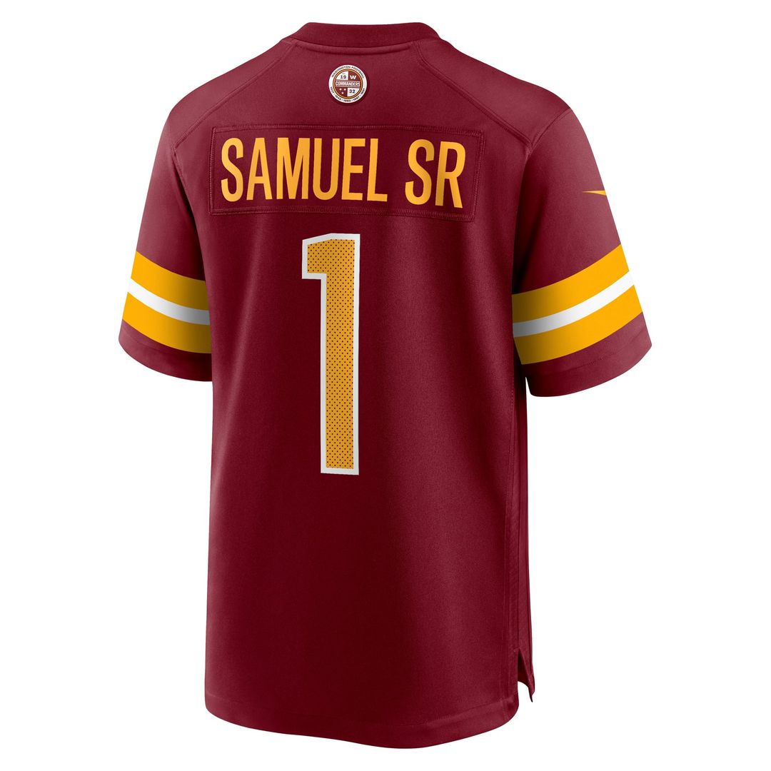 Deebo Samuel Sr Washington Commanders Nike White Game Player Jersey