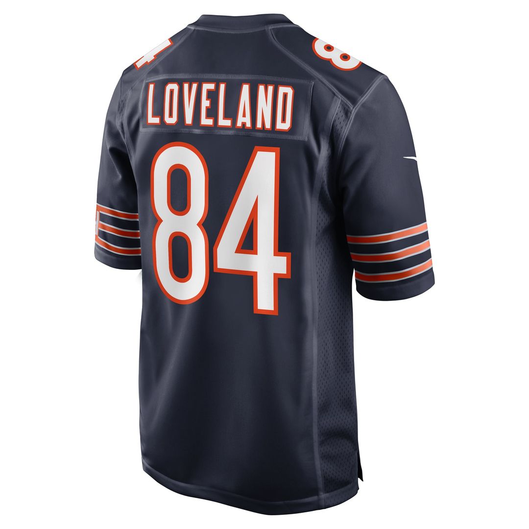 Colston Loveland Chicago Bears Nike Orange Alternate Game Player Jersey