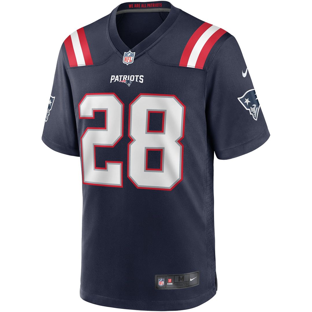 Curtis Martin New England Patriots Nike Navy Game Retired Player Jersey