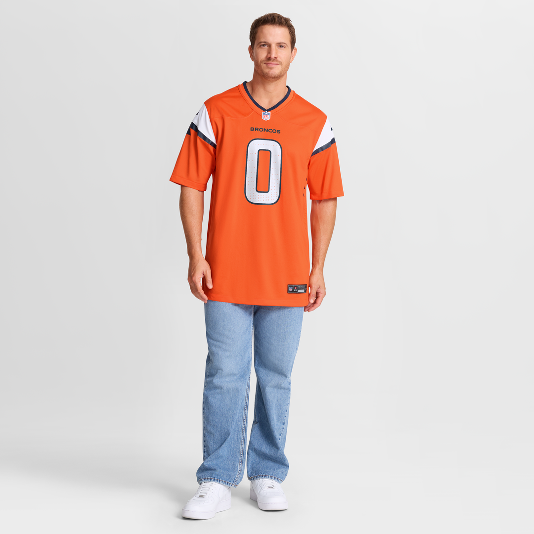 Jonathon Cooper Denver Broncos Nike Orange Team Game Jersey