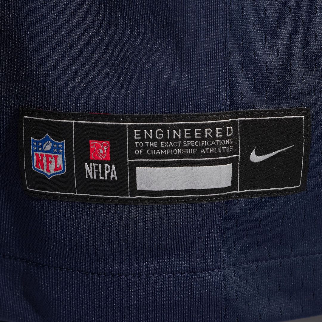 Jonah Jackson Chicago Bears Nike Navy Team Game Jersey