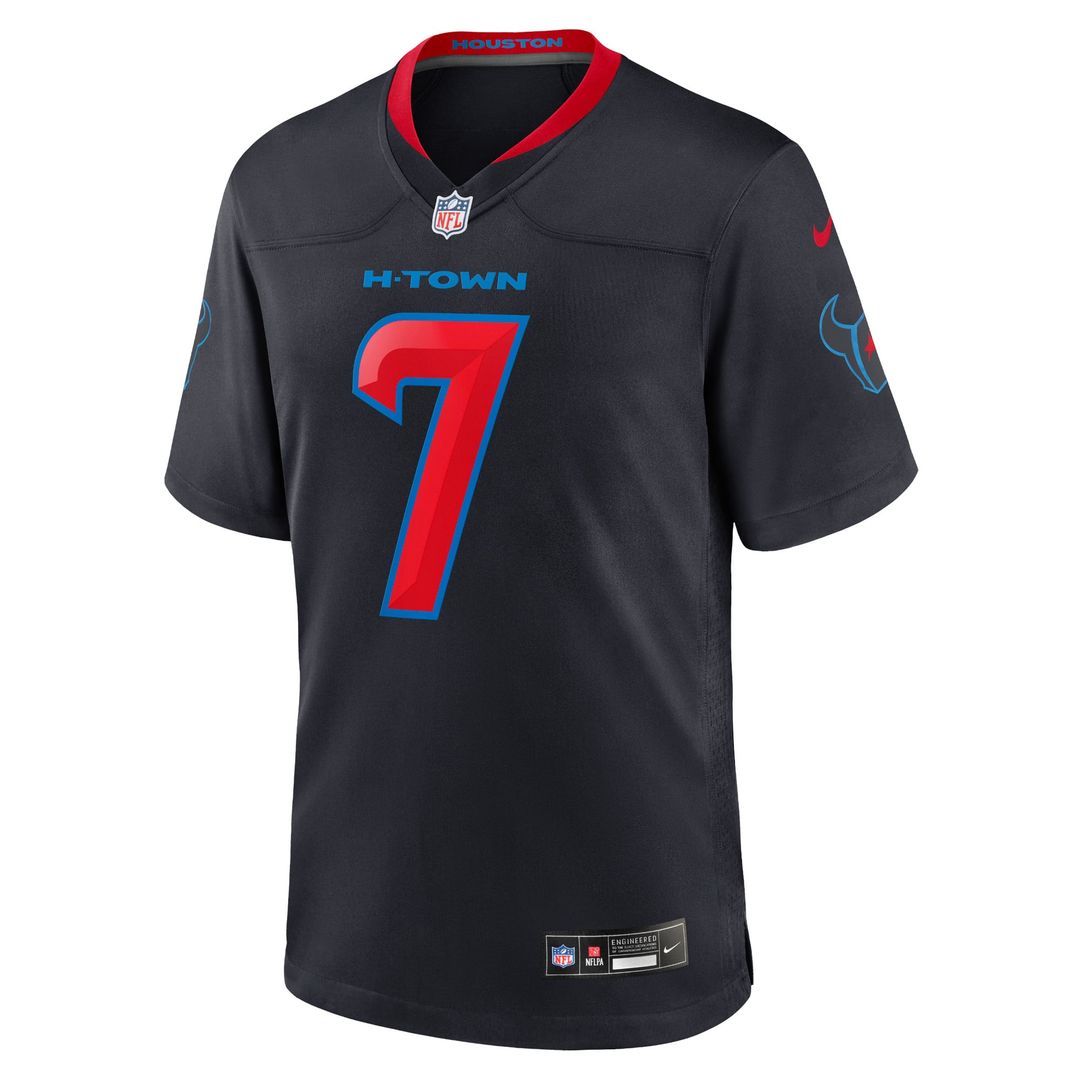 C.J. Stroud Houston Texans Nike Navy 2nd Alternate Game Jersey