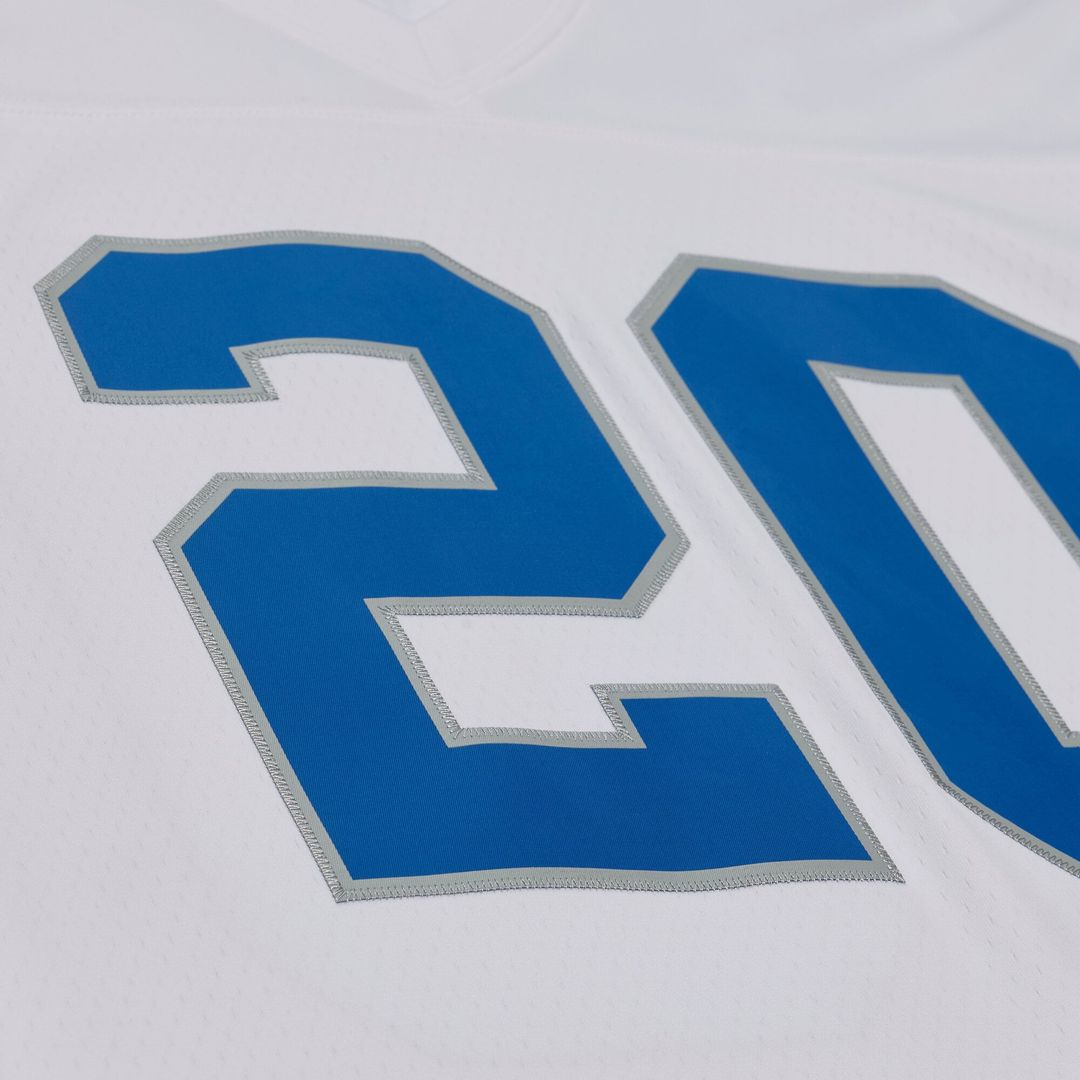 Barry Sanders Detroit Lions Mitchell & Ness White 1989 Legacy Replica Player Jersey