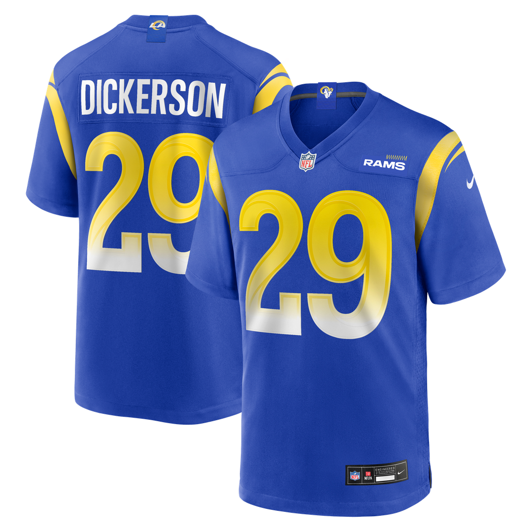 Eric Dickerson Los Angeles Rams Nike Royal Game Retired Player Jersey