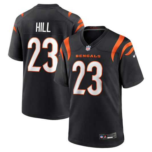 Daxton Hill Cincinnati Bengals Nike Black Player Game Jersey