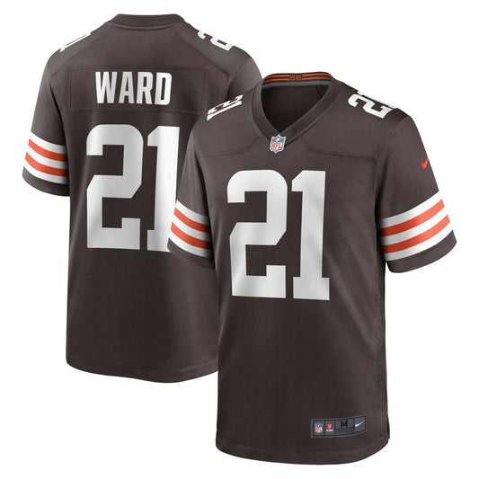 Denzel Ward Cleveland Browns Nike Brown Game Jersey