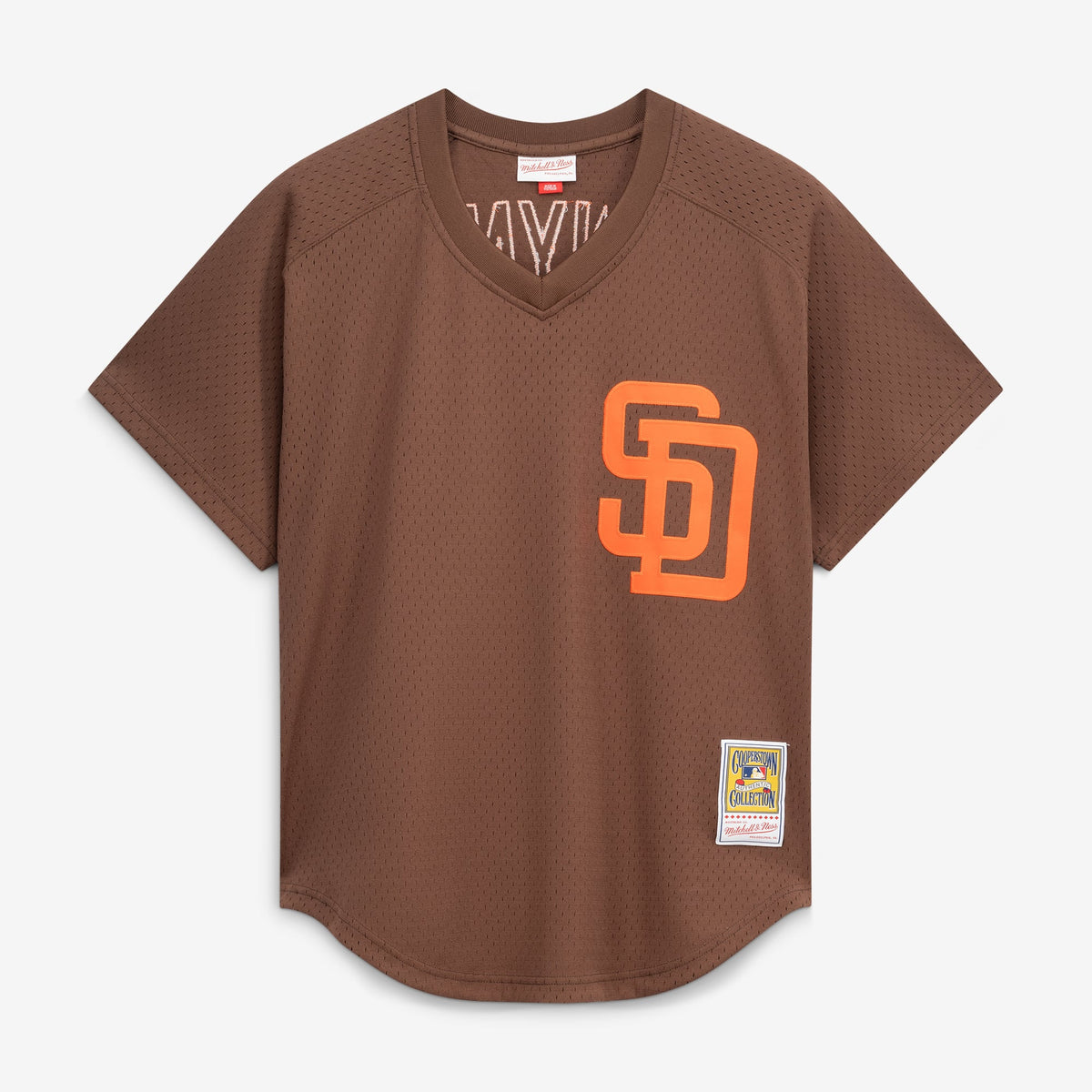 San Diego Padres Tony Gwynn Mitchell & Ness Brown Authentic Batting Practice Jersey