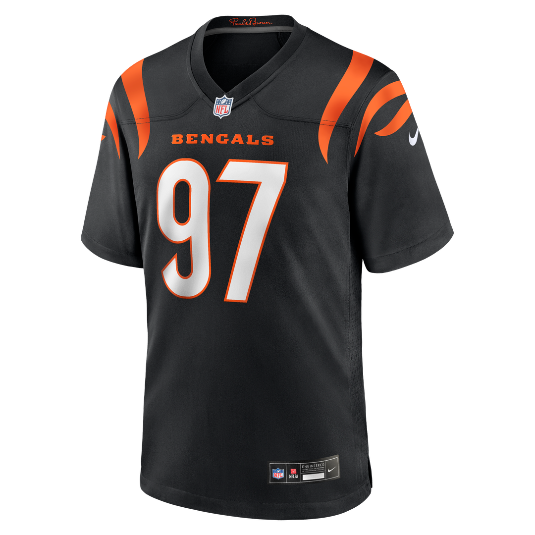 Shemar Stewart Cincinnati Bengals Nike Black Team Game Jersey