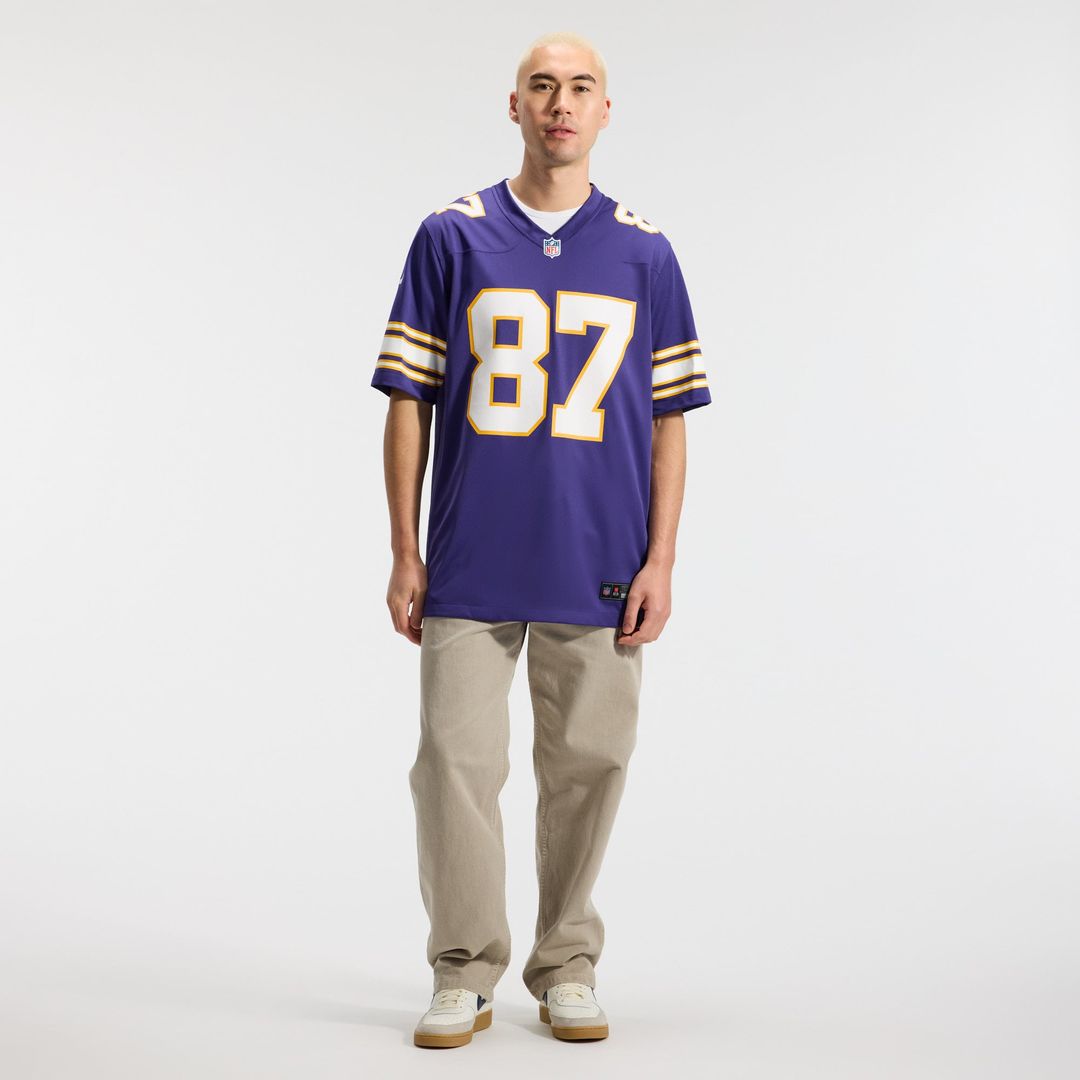 T.J. Hockenson Minnesota Vikings Nike Purple Classic Player Game Jersey
