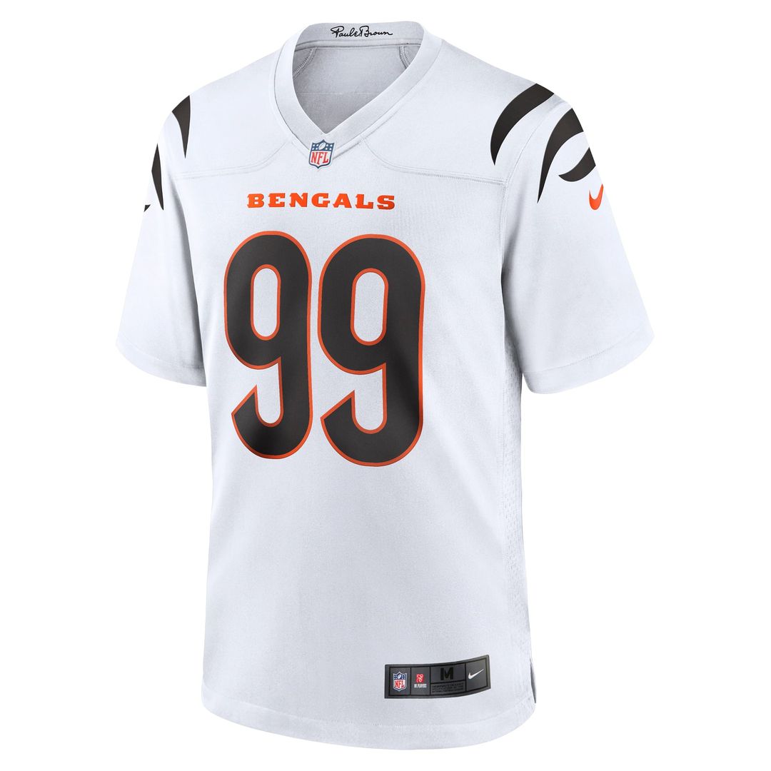 Myles Murphy Cincinnati Bengals Nike White Team Game Jersey