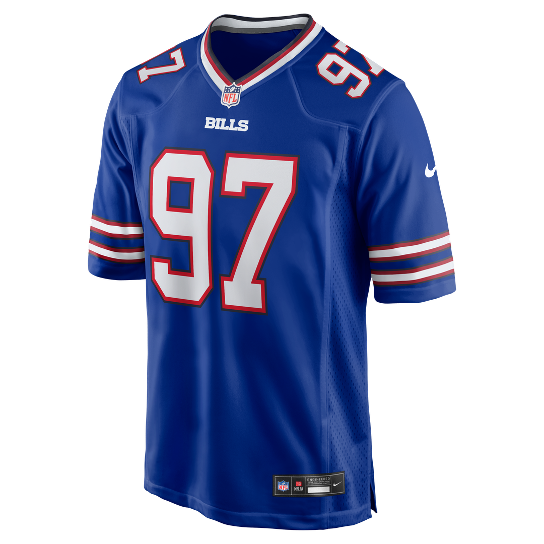 Zion Logue Buffalo Bills Nike Royal Team Game Jersey
