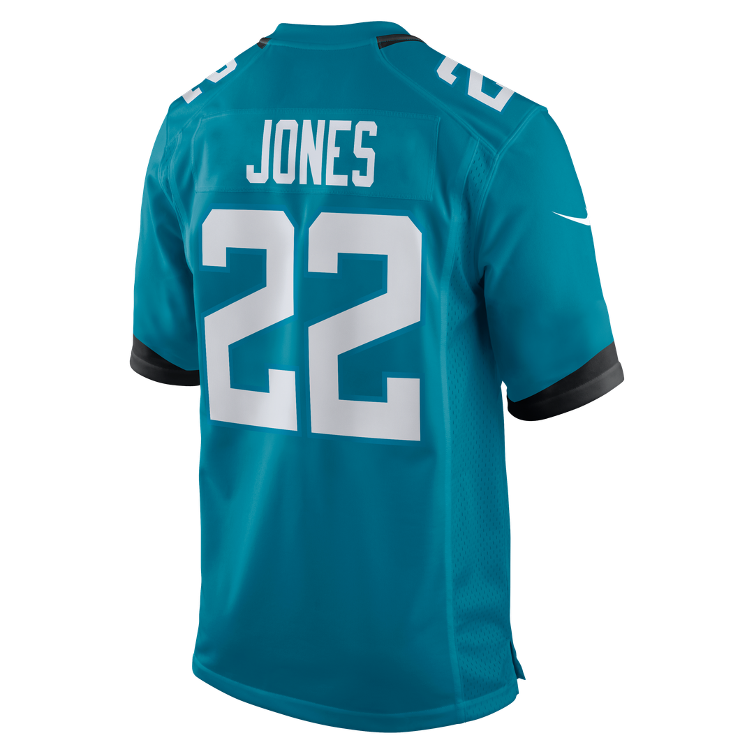 Jarrian Jones Jacksonville Jaguars Nike Teal Team Game Jersey
