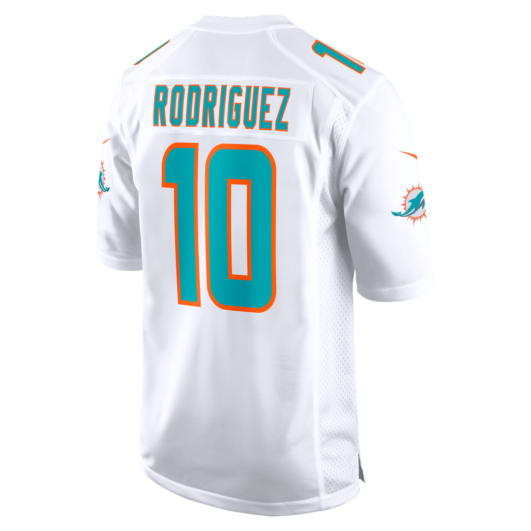 Jacob Rodriguez Miami Dolphins Nike White Game Jersey
