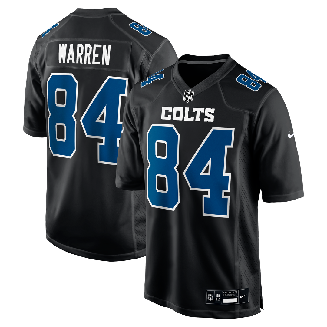 Tyler Warren Indianapolis Colts Nike Tundra White Fashion Game Jersey