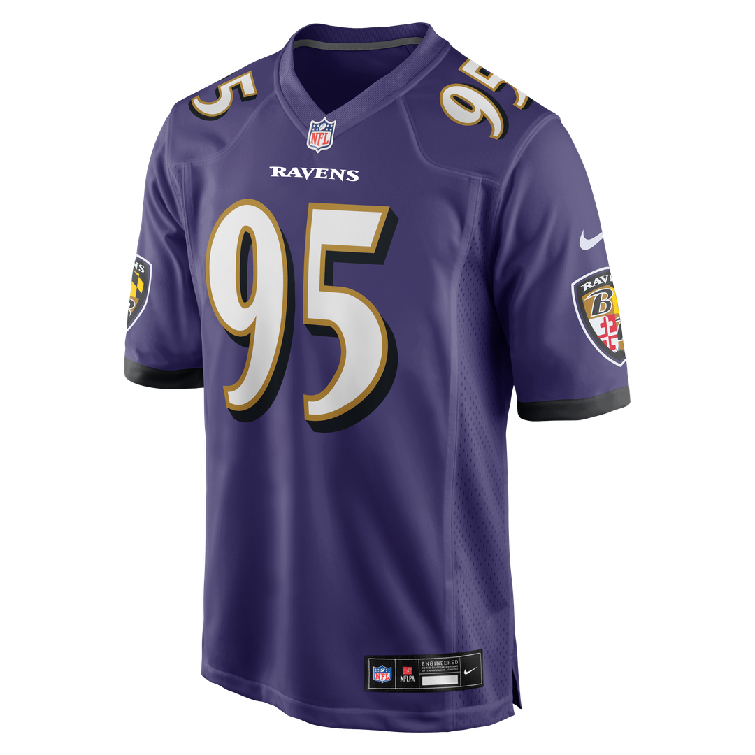Tavius Robinson Baltimore Ravens Nike Purple Team Game Jersey