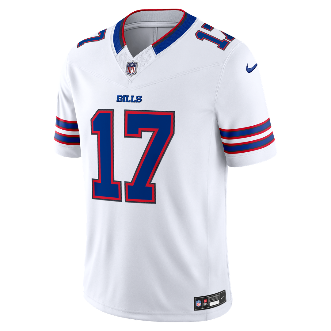 Josh Allen Buffalo Bills Nike White Vapor F.U.S.E. Stitched Limited Jersey