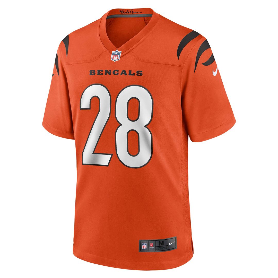 Corey Dillon Cincinnati Bengals Nike Orange Retired Player Alternate Game Jersey