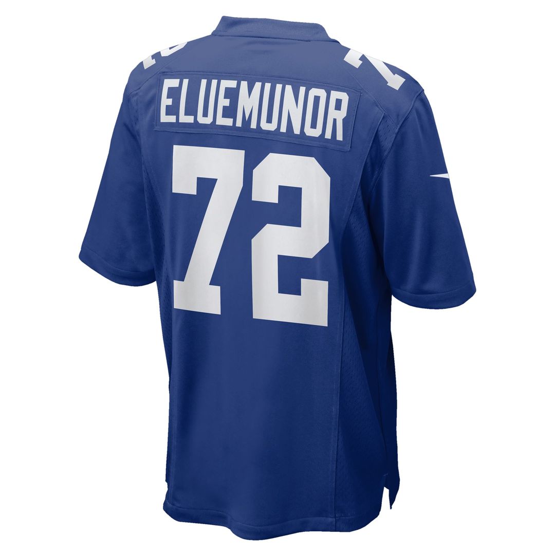 Jermaine Eluemunor New York Giants Nike Royal Team Game Jersey