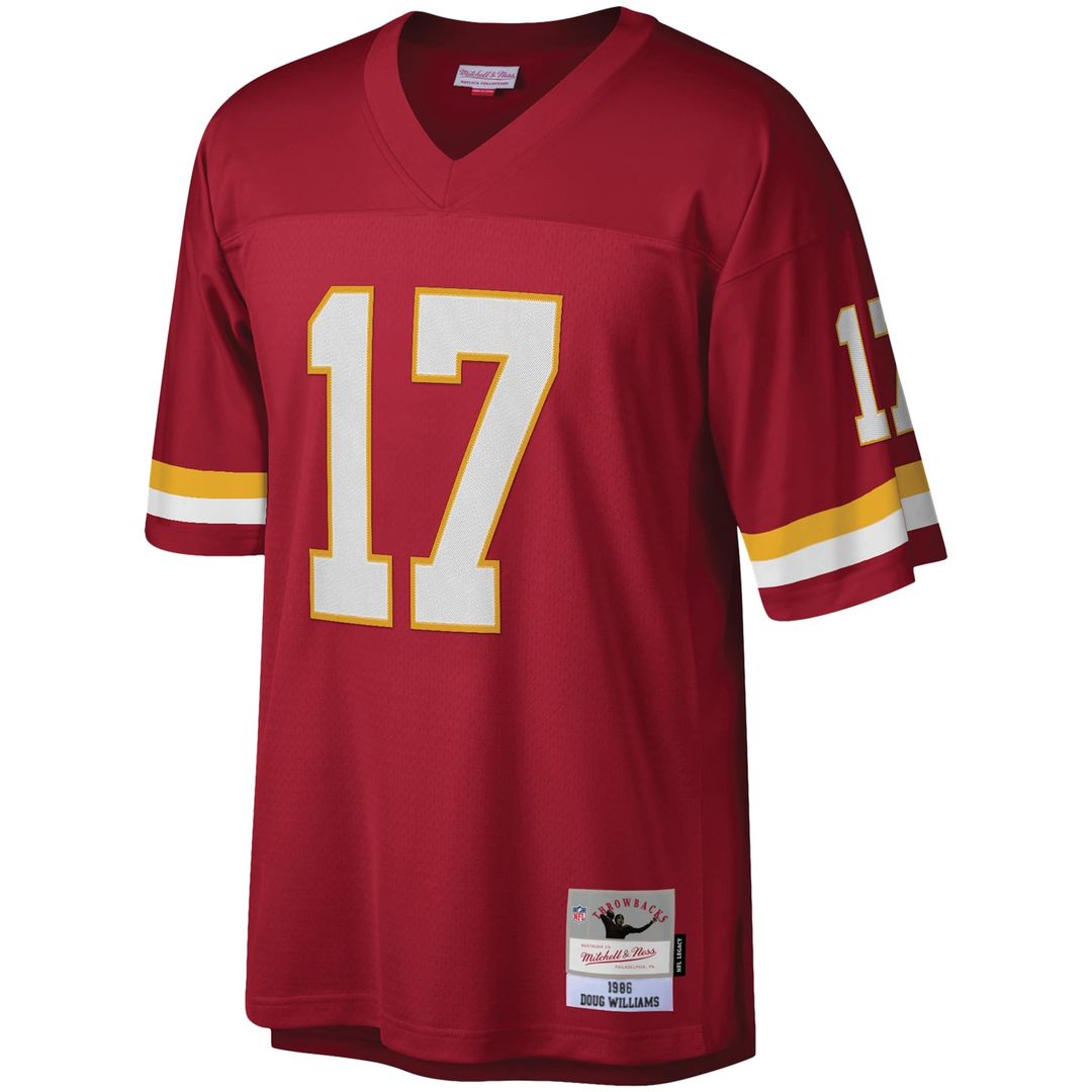 Doug Williams Washington Football Team Mitchell & Ness Burgundy Legacy Replica Jersey