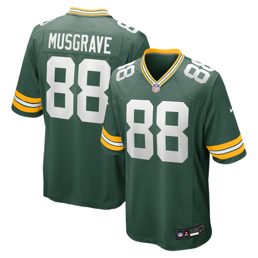 Luke Musgrave Green Bay Packers Nike Green Game Jersey