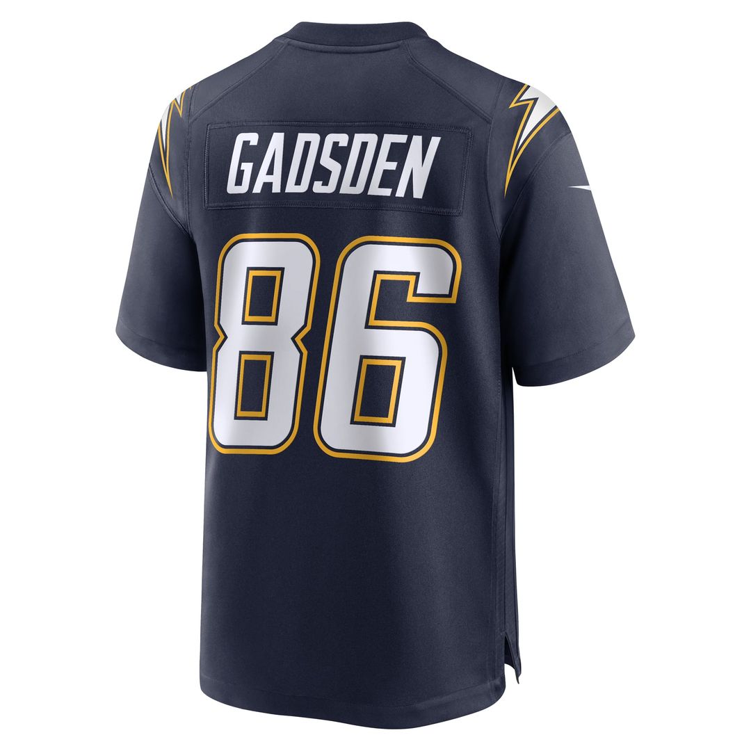 Oronde Gadsden Los Angeles Chargers Nike Powder Blue Team Game Jersey